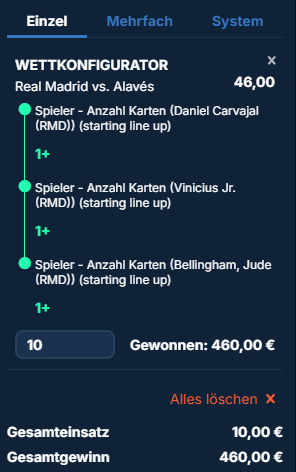 Playzilla Wettkonfigurator Beispiel