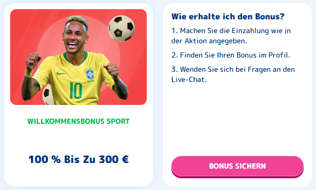 Bonusteaser Casinojoy