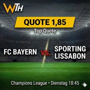 FC Bayern vs. Sporting Lissabon 09.12.2025 Tipp & Prognose