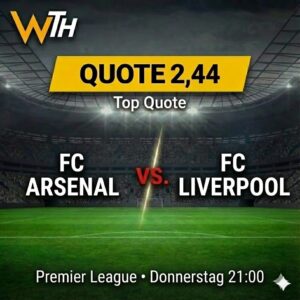 Arsenal London vs. FC Liverpool 08.01.2026 Tipp & Prognose