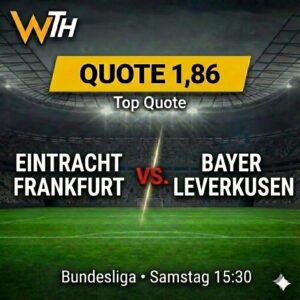 Frankfurt vs. Leverkusen 31.01.2026 Tipp & Prognose