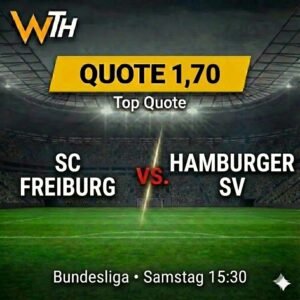 Freiburg vs. HSV 10.01.2026 Tipp & Prognose