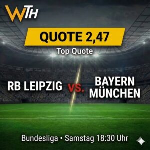 RB Leipzig vs. Bayern München 17.01.2026 Tipp & Prognose