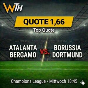 Atalanta vs. Dortmund 25.02.2026 Tipp & Prognose