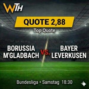 Mönchengladbach vs. Leverkusen 07.02.2026 Tipp & Prognose