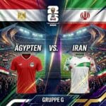 WM 2026 Prognose Ägypten vs. Iran 27.06.2026