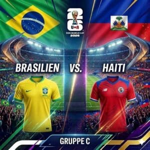 KI-Vorschau zum WM 2026 Gruppenspiel Brasilien gegen Haiti