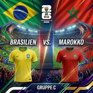 WM 2026 Prognose Brasilien vs. Marokko 14.06.2026