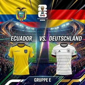 WM 2026 Prognose Ecuador vs. Deutschland 25.06.2026