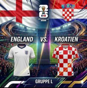 WM 2026 Prognose England vs. Kroatien 17.06.2026