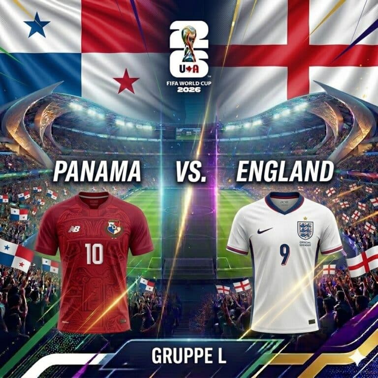 Panama vs. England Tipp, KI-Prognose & Quoten WM 2026