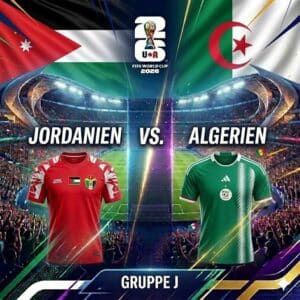 WM 2026 Prognose Jordanien vs. Algerien 23.06.2026