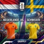 KI-Vorschau zum WM 2026 Gruppenspiel Niederlande vs. Schweden