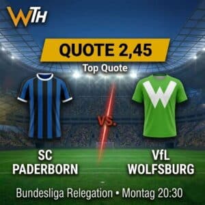SC Paderborn vs. VfL Wolfsburg 25.05.2026 Tipp & Prognose
