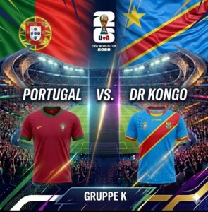 WM 2026 Prognose Portugal vs. DR Kongo 17.06.2026