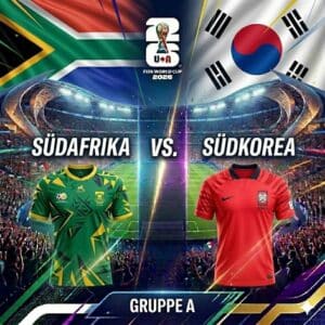 WM 2026 Prognose Südafrika vs. Südkorea 25.06.2026