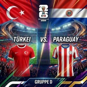 WM 2026 Prognose Türkei vs. Paraguay 20.06.2026