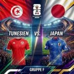 Vorschau zum WM 2026 Gruppenspiel Tunesien vs. Japan
