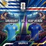 WM 2026 Prognose Uruguay vs. Kap Verde 22.06.2026