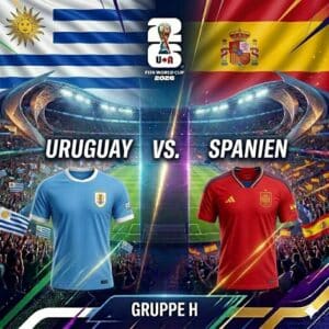 WM 2026 Prognose Uruguay vs. Spanien 27.06.2026