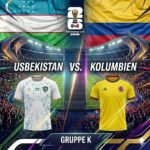 WM 2026 KI-Prognose Usbekistan vs. Kolumbien 18.06.2026