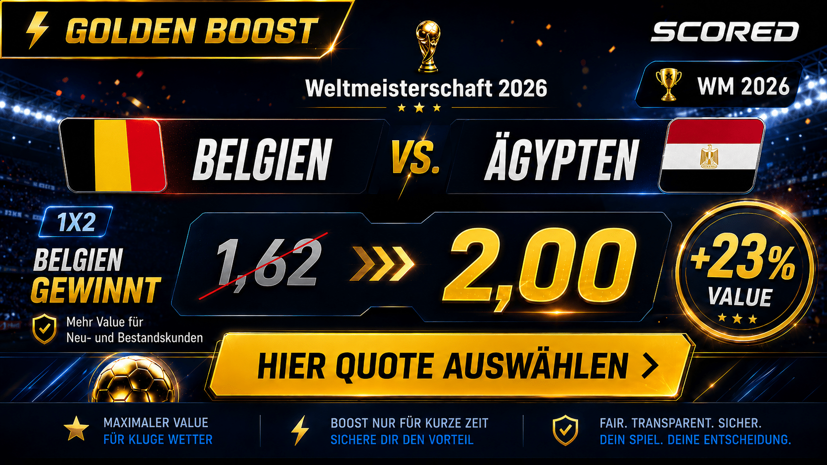 Beste Quote zum WM-Montag