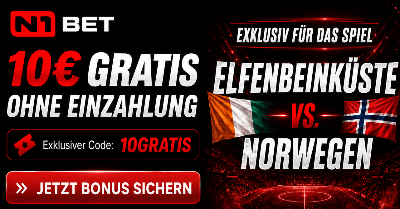 N1Bet Bonus ohne Einzahlung EXKLUSIVER Code