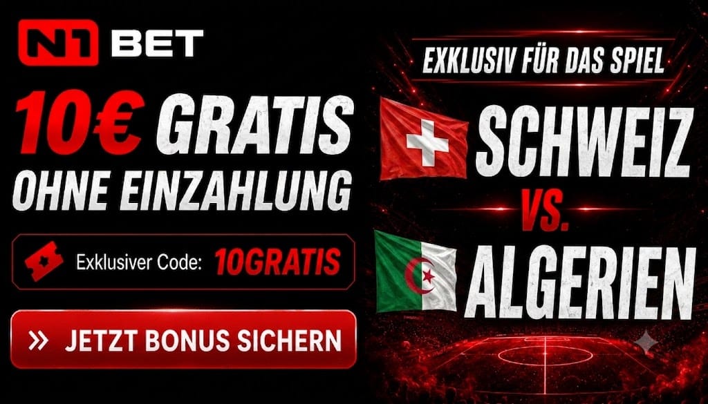 N1Bet Bonus ohne Einzahlung EXKLUSIVER Code