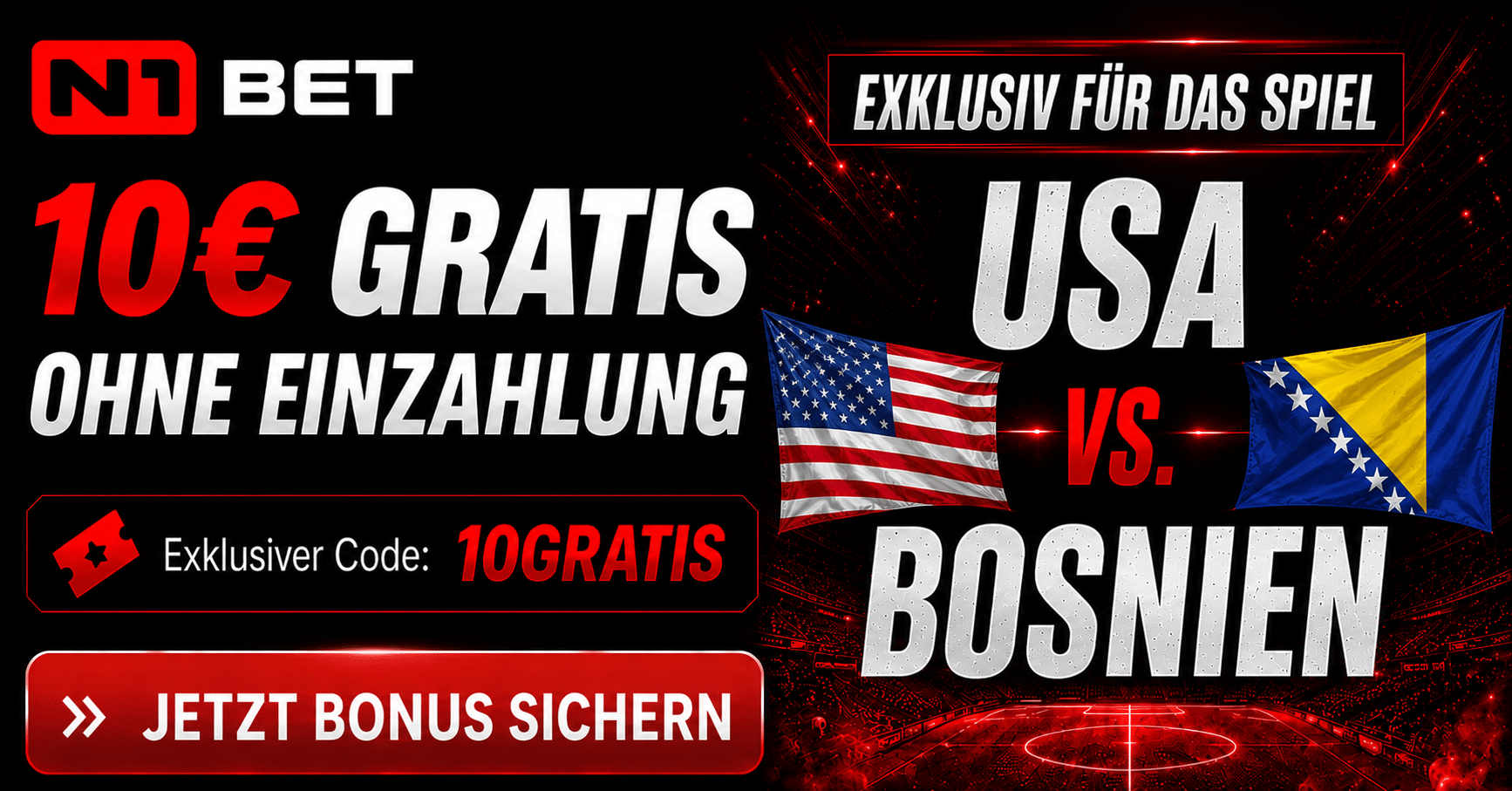 N1Bet Bonus ohne Einzahlung EXKLUSIVER Code
