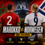 Sportwetten Prognose zum Länderspiel Marokko vs. Norwegen 07.06.2026