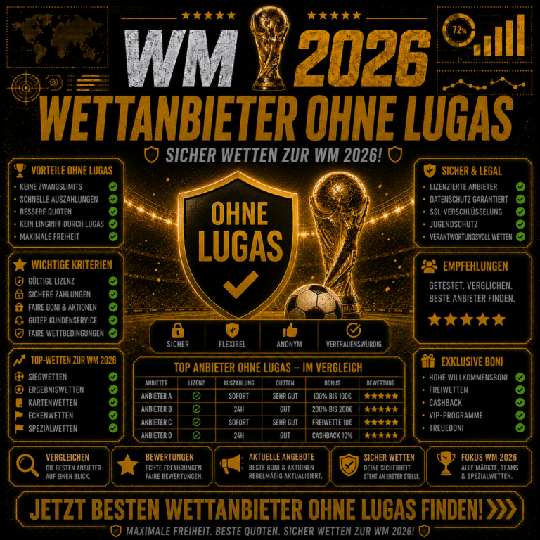 sportwetten ohne lugas und oasis