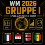 WM 2026 Gruppe I. Alle Spiele, Ergebnisse und Quoten.