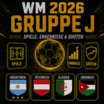 WM 2026 Gruppe J. Alle Spiele, Ergebnisse und Quoten.