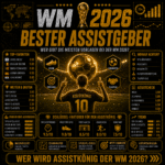 Wer macht die meisten Vorlagen bei der WM 2026?