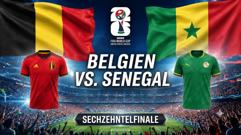 Belgien vs. Senegal Tipp, KI-Prognose & Quoten 01.07.2026