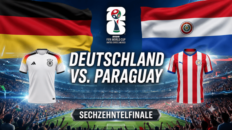 Deutschland vs. Paraguay Tipp, KI-Prognose & Quoten 29.06.2026
