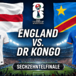 Wer gewinnt bei England gegen DR Kongo? KI-Vorhersage & Wett-Tipp