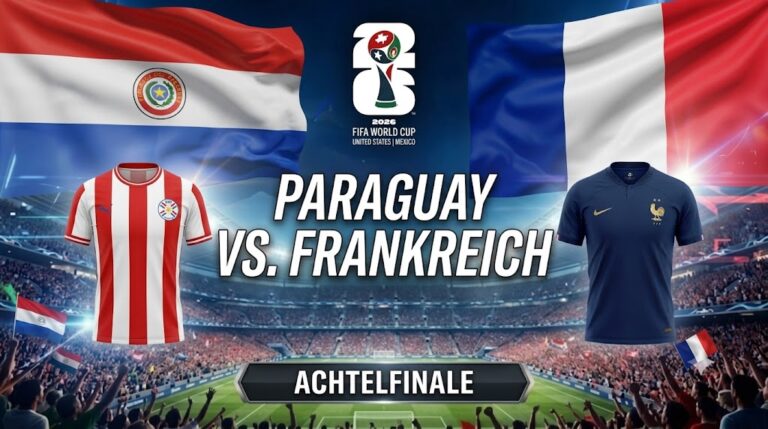 Paraguay vs. Frankreich Tipp, KI-Prognose & Quoten 04.07.2026