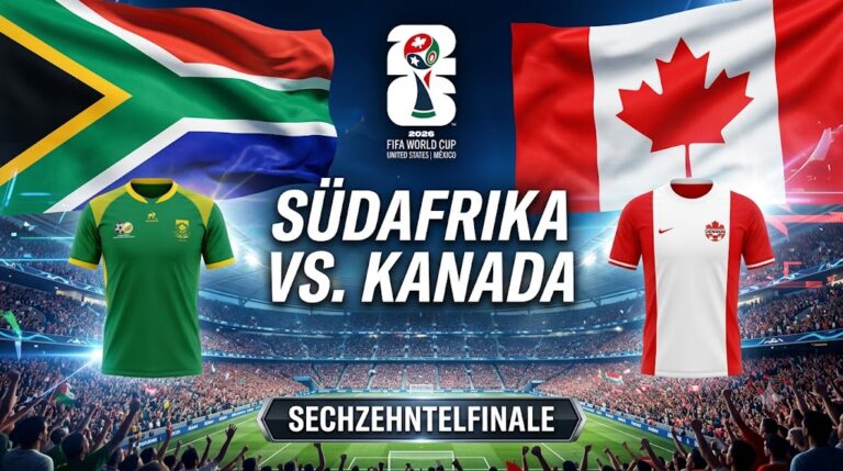 Südafrika vs. Kanada Tipp, KI-Prognose & Quoten 28.06.2026