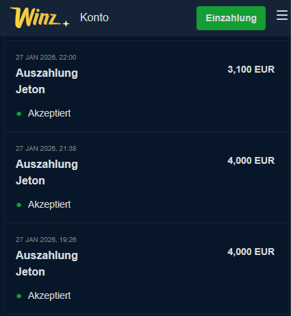 Auszahlungsbelege Winz.io