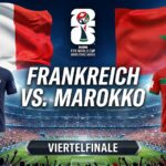Frankreich gegen Marokko Prognose im Viertelfinale der WM 2026.