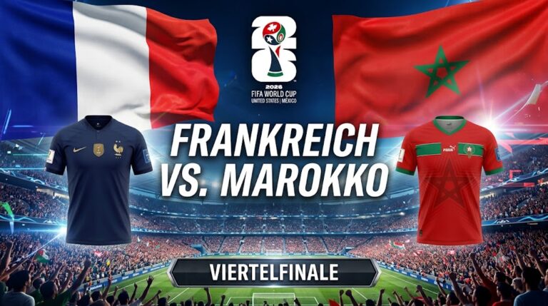Frankreich vs. Marokko Tipp, KI-Prognose & Quoten 09.07.2026