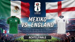 Mexiko gegen England Prognose im Achtelfinale der WM 2026.