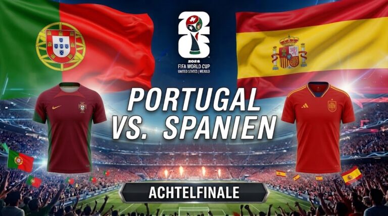 Portugal vs. Spanien Tipp, KI-Prognose & Quoten 06.07.2026