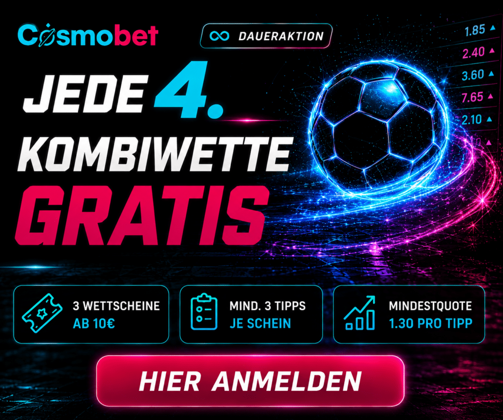 Bei Cosmobet Wetten