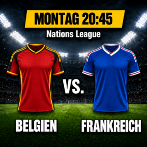 Belgien vs Frankreich Tipp, Prognose & Quoten 28.09.2026