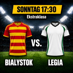 Bialystok vs Legia Tipp, Prognose & Quoten 20.09.2026