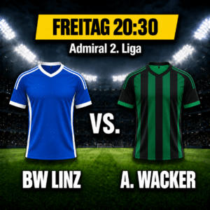 Teaserbild Blau-Weiß Linz vs. Admira Wacker