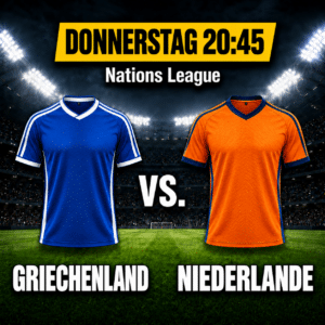 Griechenland vs Niederlande Tipp, Prognose & Quoten 01.10.2026
