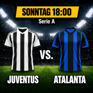 Teaserbild Juventus vs. Atalanta 20.09.2026